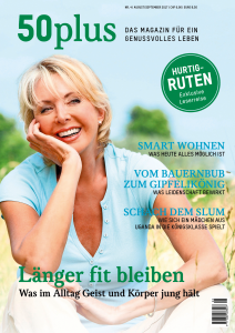 50plus Ausgabe zum Thema Länger fit bleiben