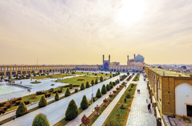 Der Meidan-e Imam Platz als historisches Stadtzentrum
